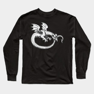 Alchemy Dragon Ouroboros Serpent Long Sleeve T-Shirt